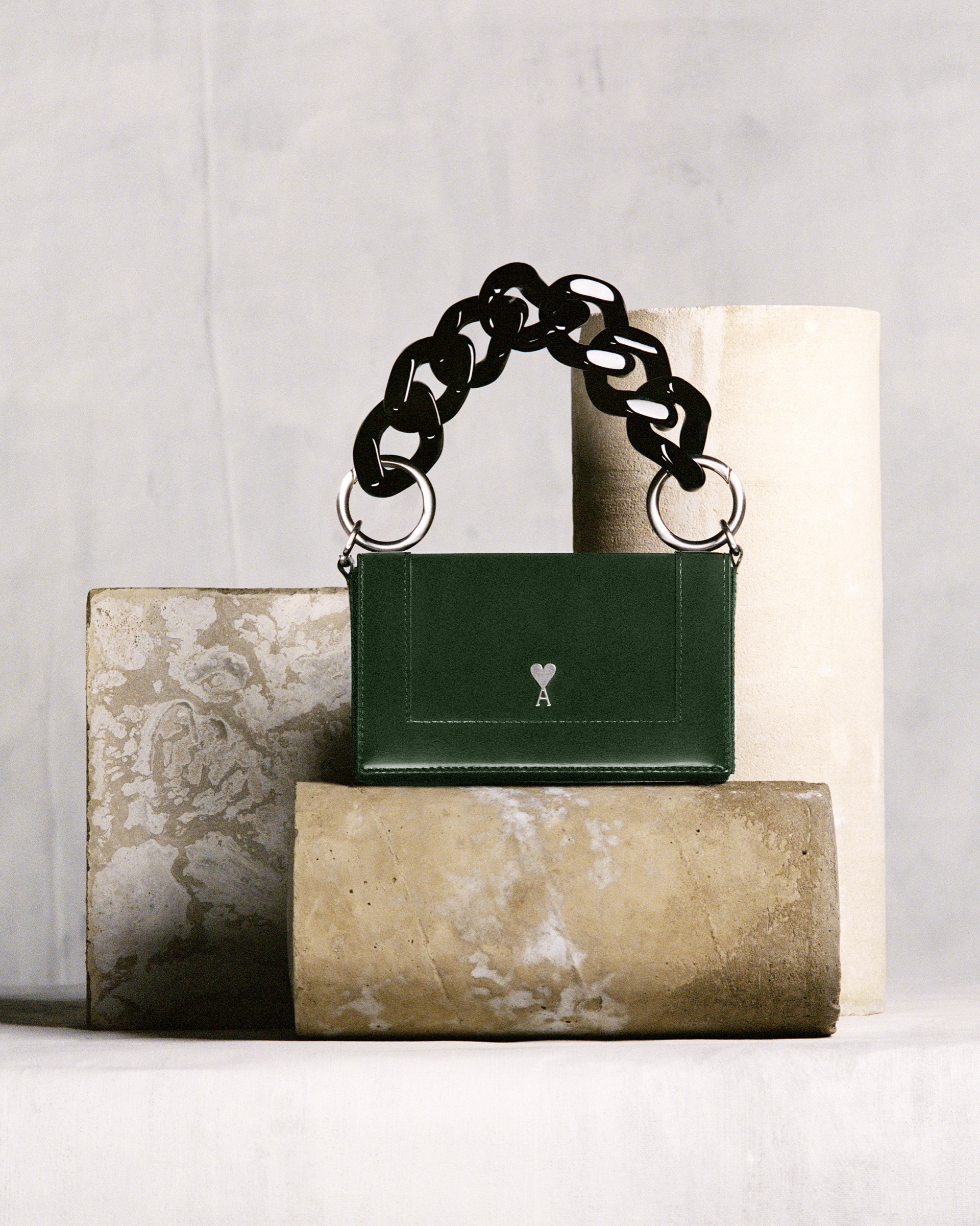 AMI Paris still-life campaign photographed by Valentin Abad. Image 6 of 7.