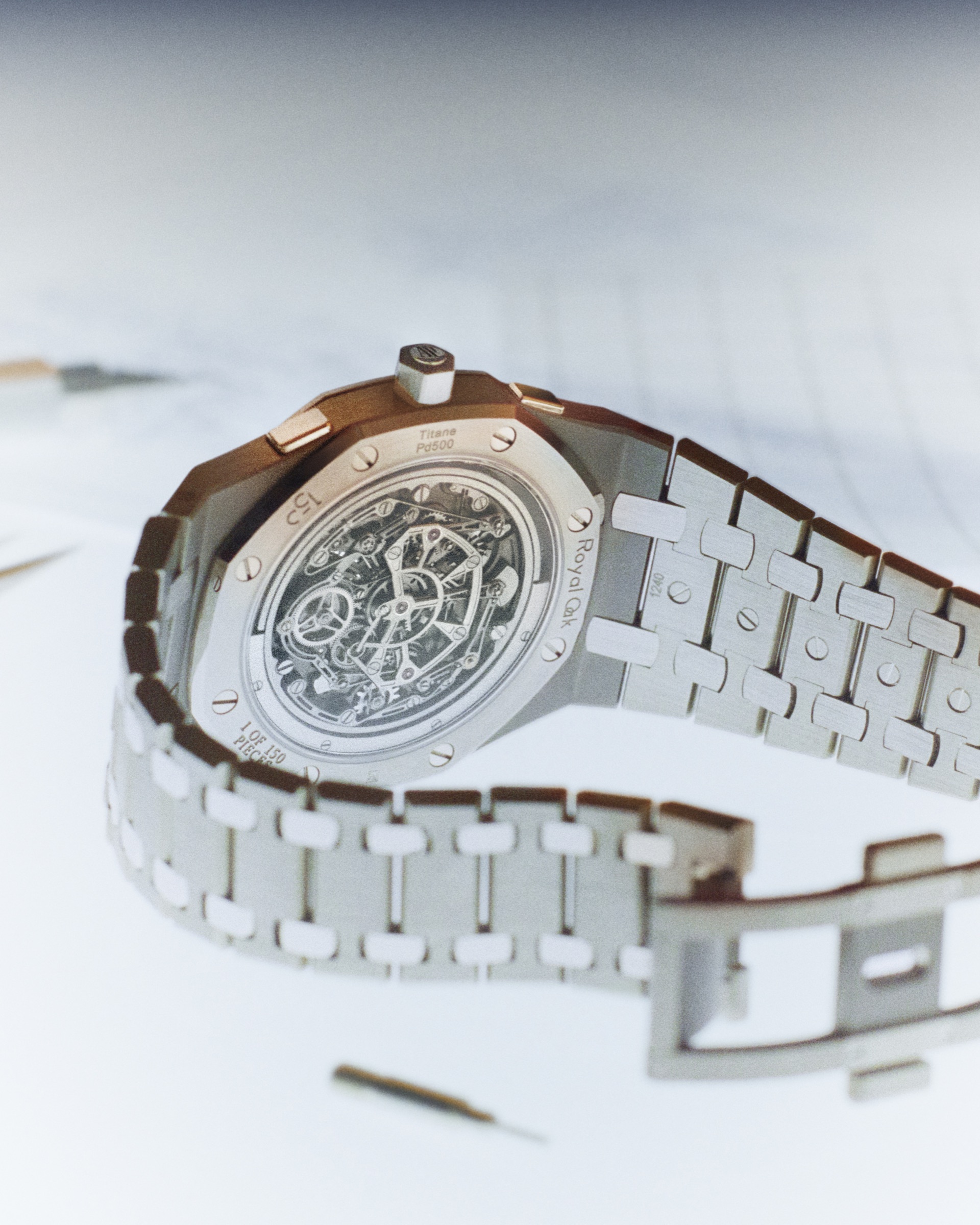 Audemars Piguet RD5 campaign photographed by Valentin Abad. Image 1 of 3.
