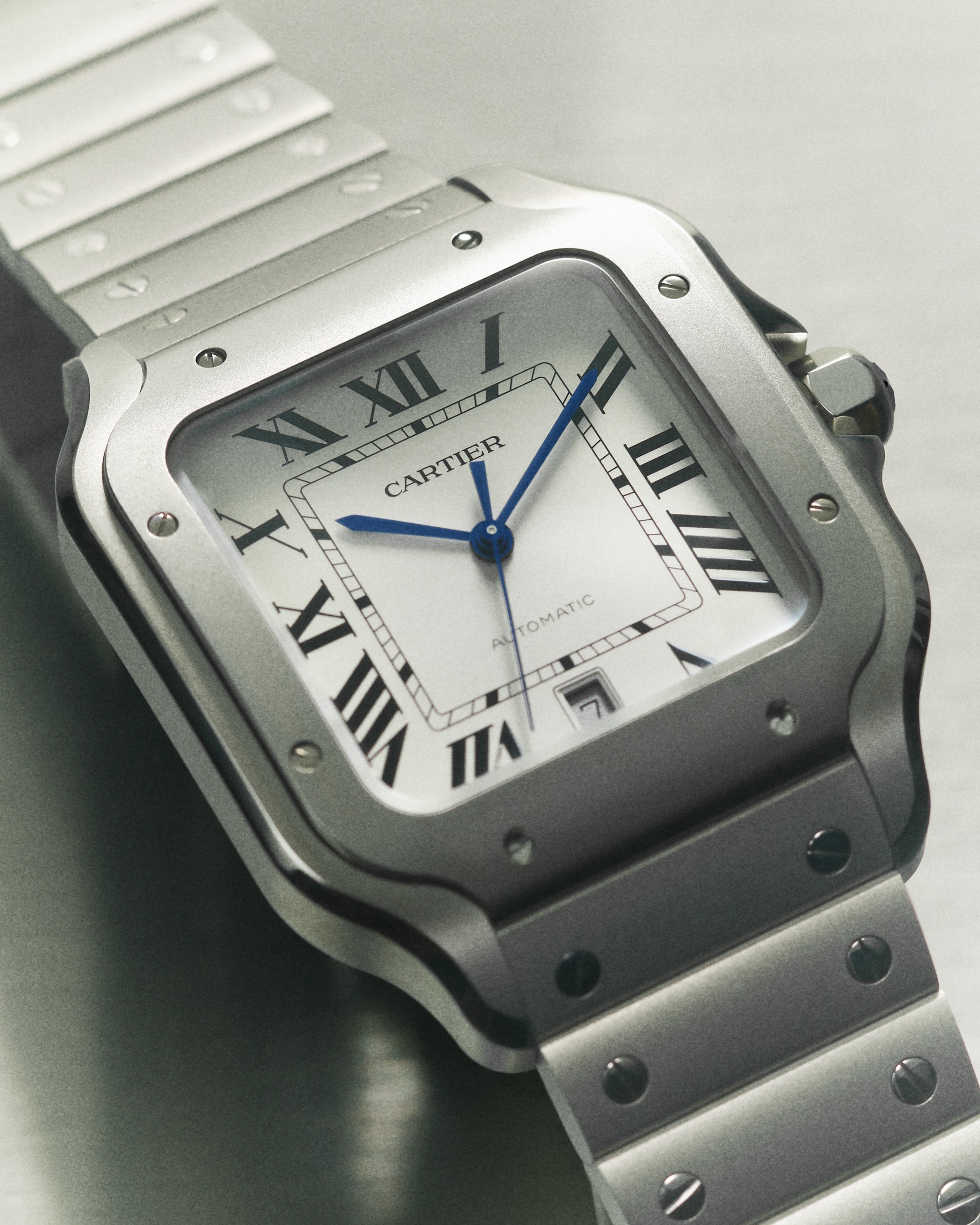 Cartier Santos still-life campaign photographed by Valentin Abad. Image 2 of 6.
