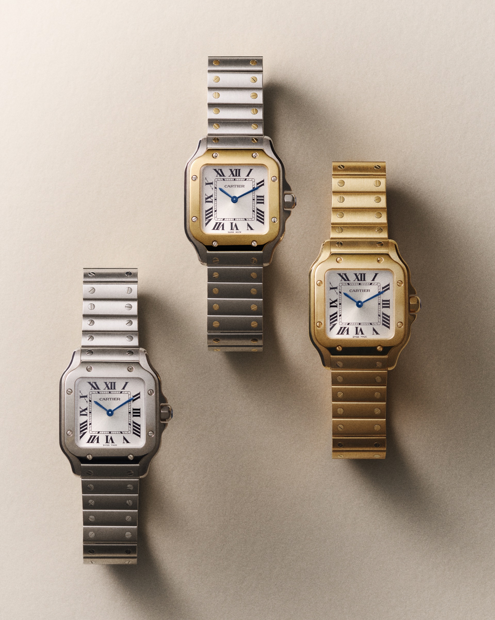 Cartier Santos still-life campaign photographed by Valentin Abad. Image 4 of 6.
