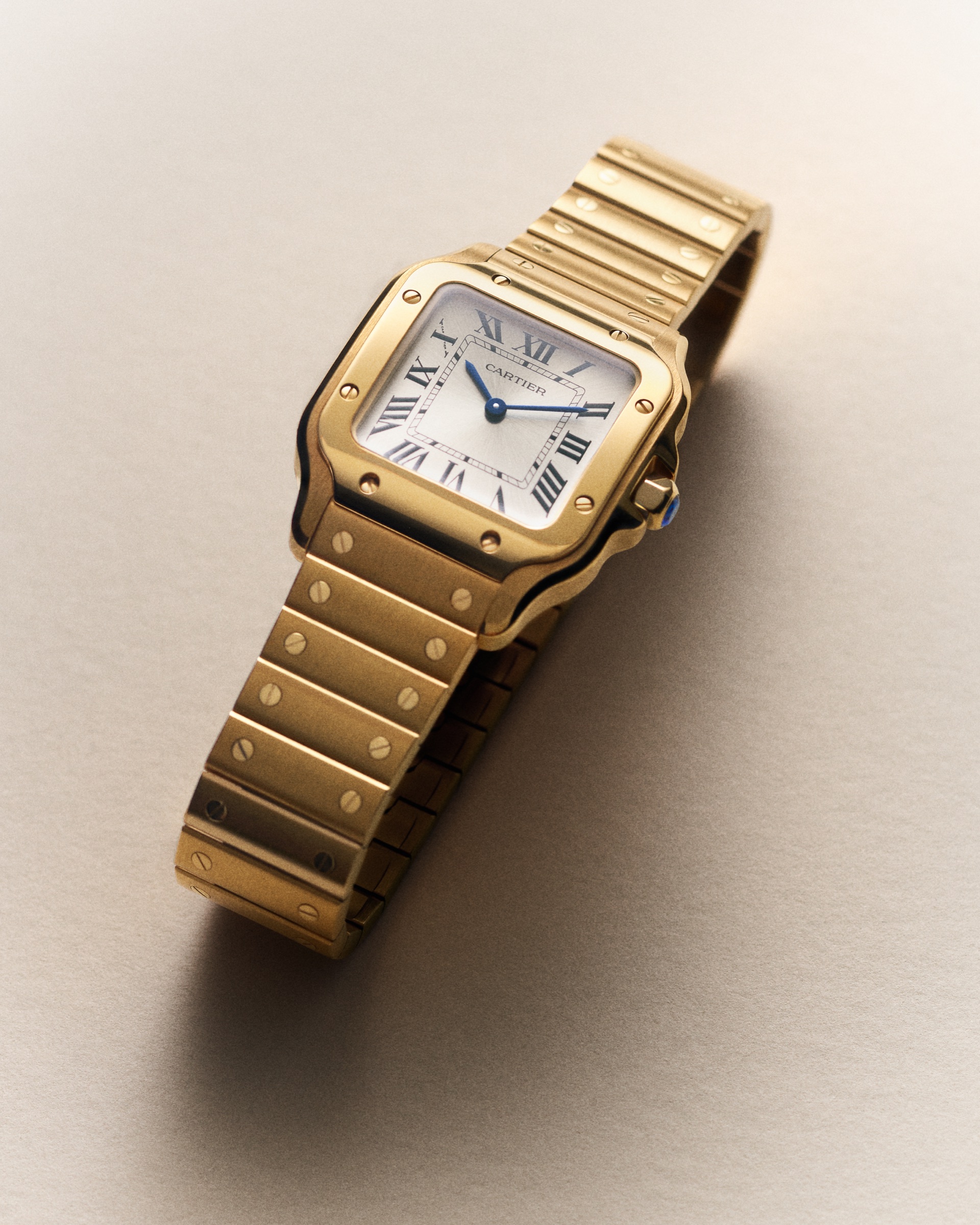 Cartier Santos still-life campaign photographed by Valentin Abad. Image 5 of 6.