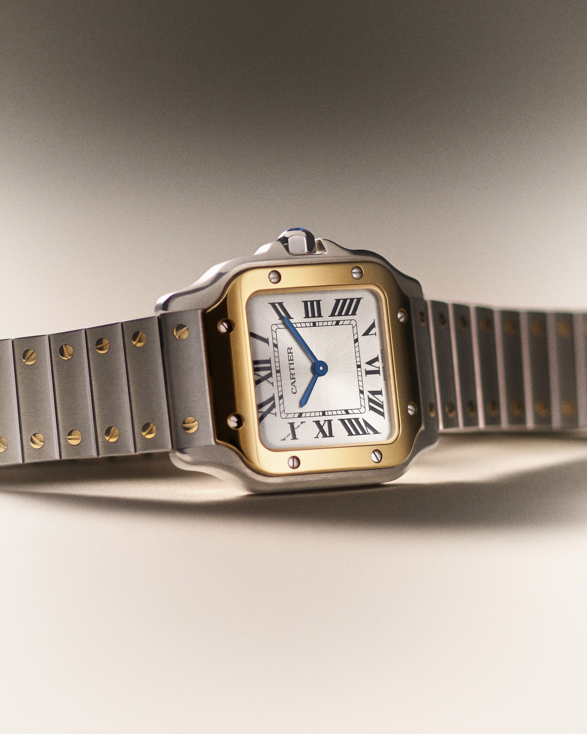 Cartier Santos still-life campaign photographed by Valentin Abad. Image 6 of 6.