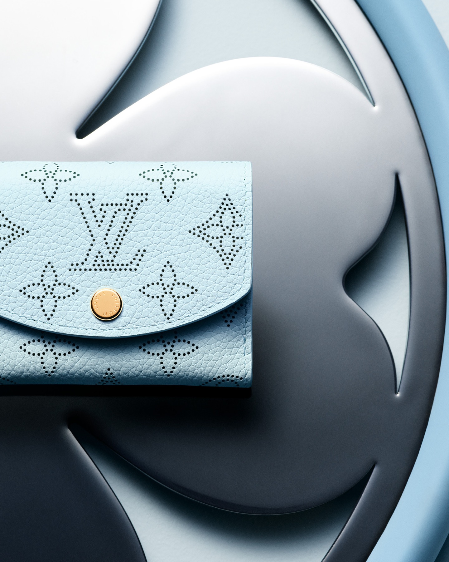 Luxury accessories and beauty still-life campaign photographed for Louis Vuitton Super Lucky Day. Image 9 of 11.