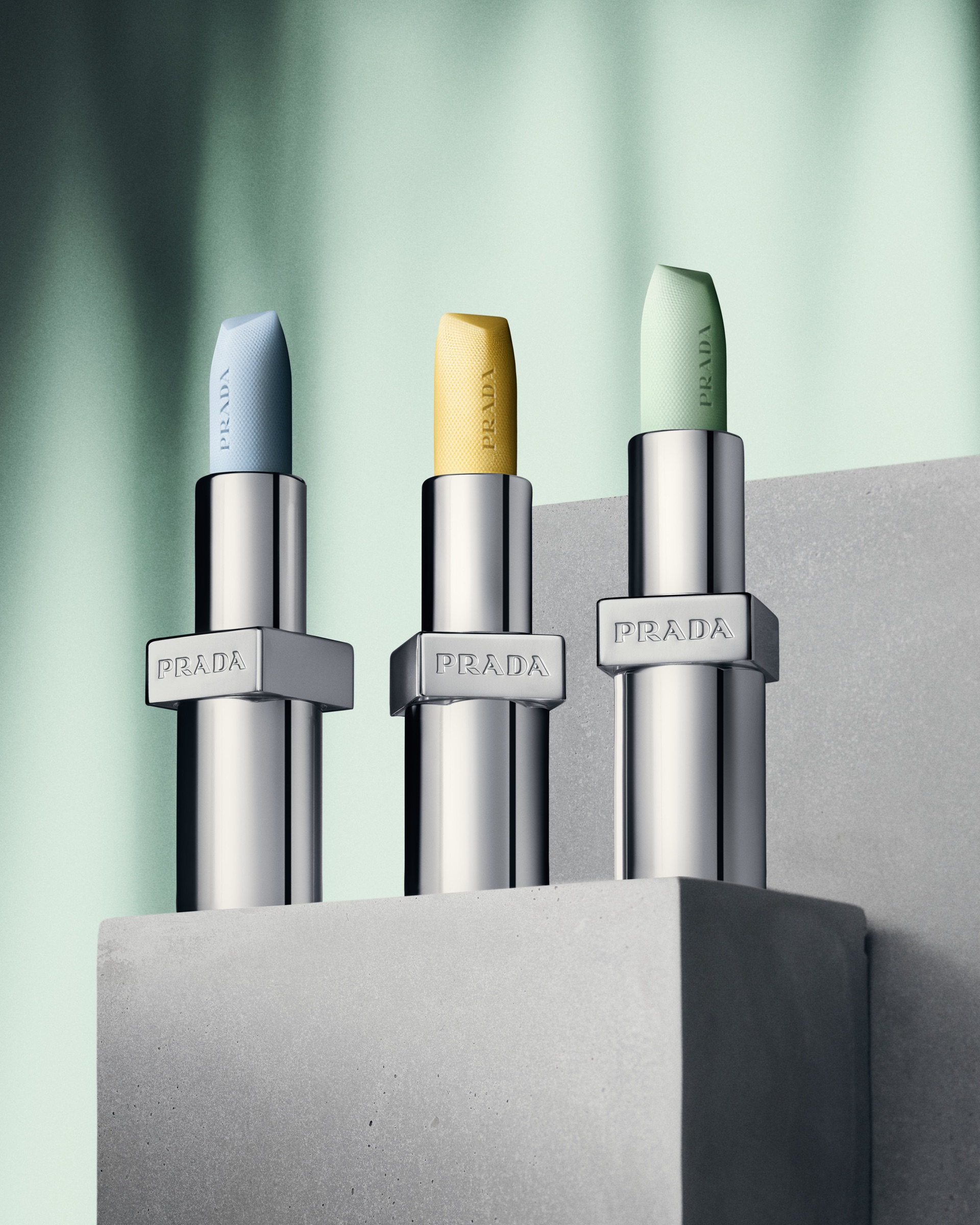 Prada beauty still-life campaign photographed by Valentin Abad. Image 1 of 9.