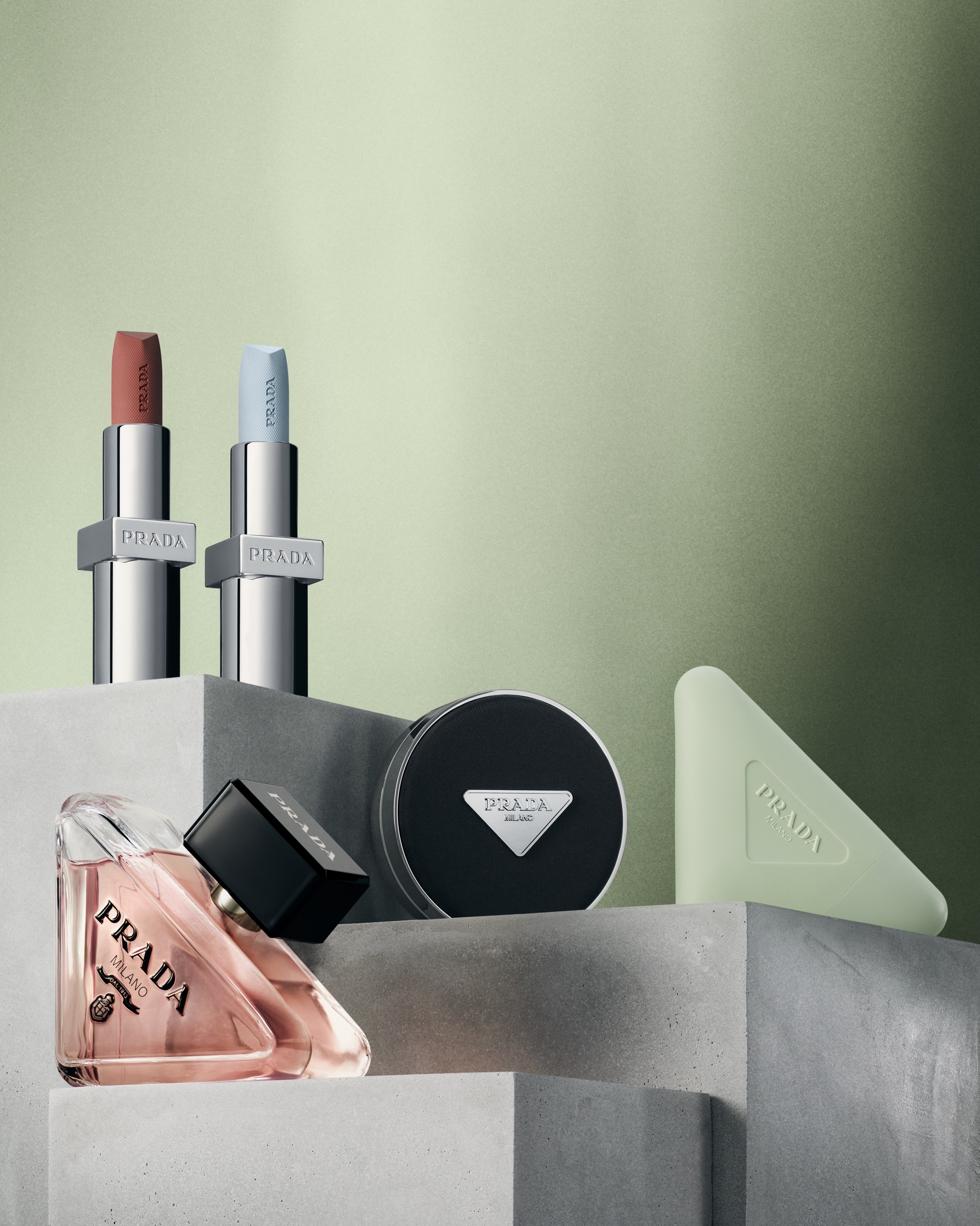 Prada beauty still-life campaign photographed by Valentin Abad. Image 4 of 9.